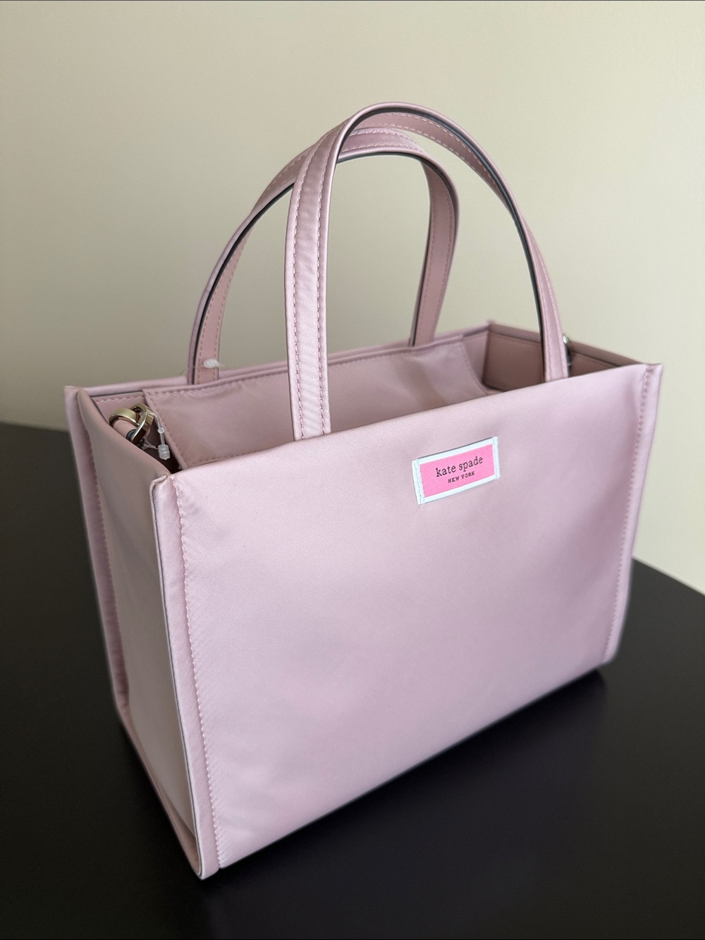 Kate Spade Sam Nylon Medium Satchel Madison Rouge - Picture 14 of 15